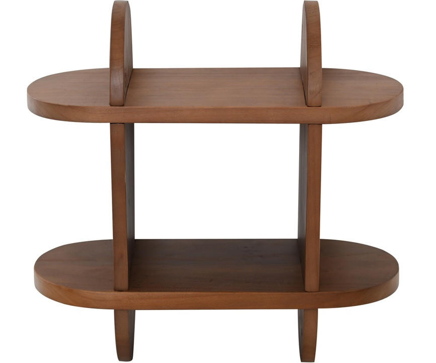 VÄGGHYLLA 40,5/40,5/18,5 cm  - brun, Design, trä (40,5/40,5/18,5cm) - Best Price