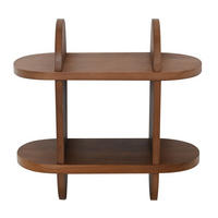 VÄGGHYLLA 40,5/40,5/18,5 cm  - brun, Design, trä (40,5/40,5/18,5cm) - Best Price