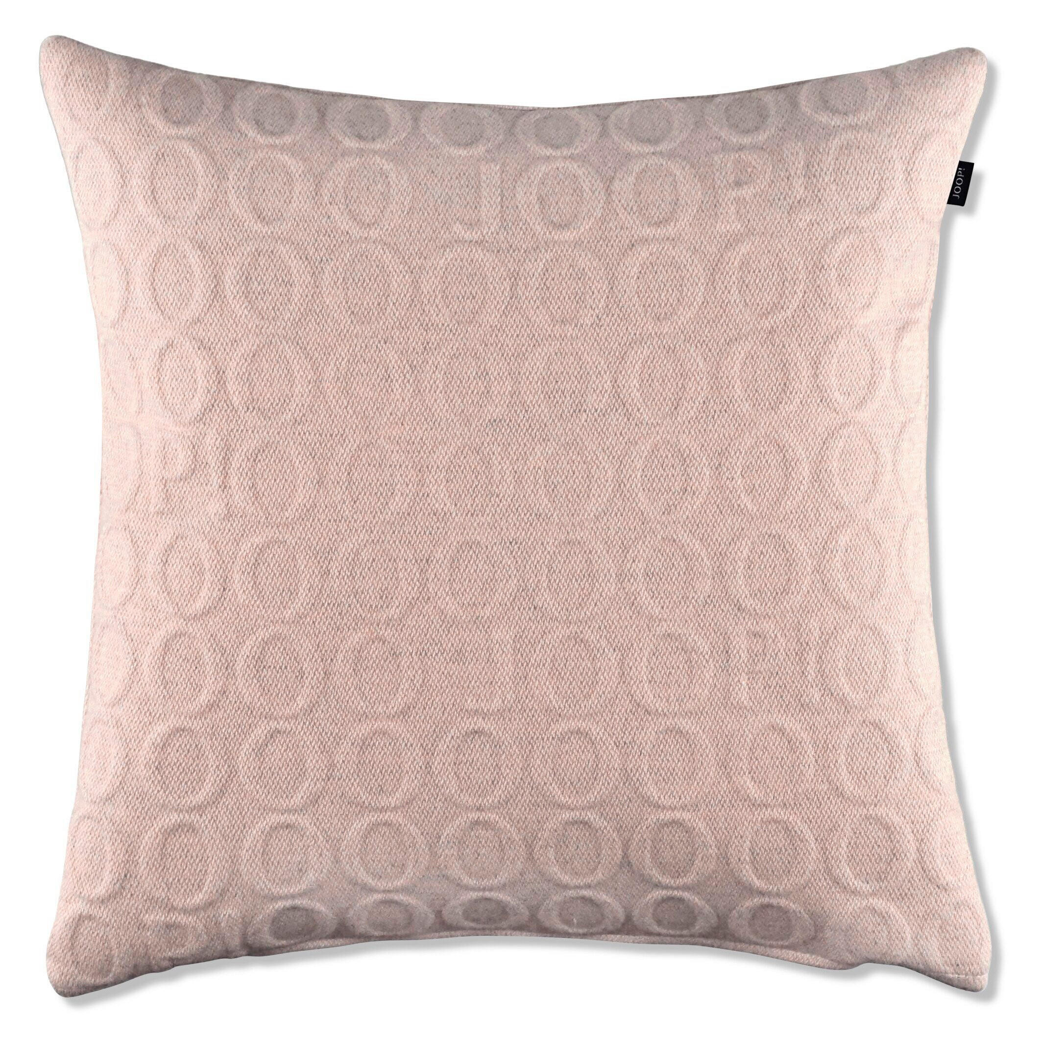 KISSENHÜLLE J! Signature rose 40/40 cm  - Hellrosa, Design, Textil (40/40cm) - Joop!