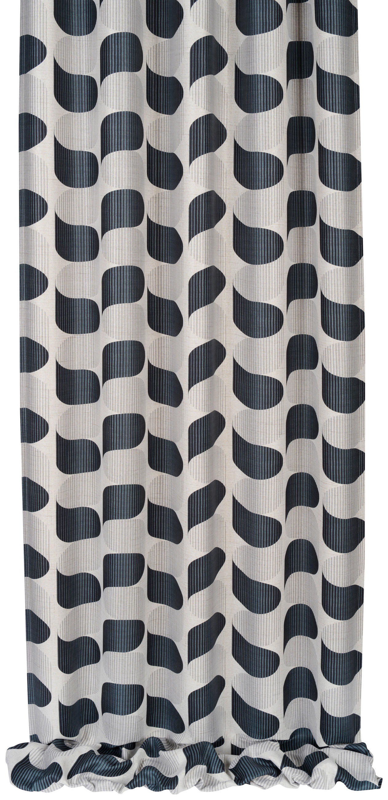 VORHANGSTOFF per lfm Verdunkelung  - Silberfarben/Grau, Design, Textil (140cm) - Esposa
