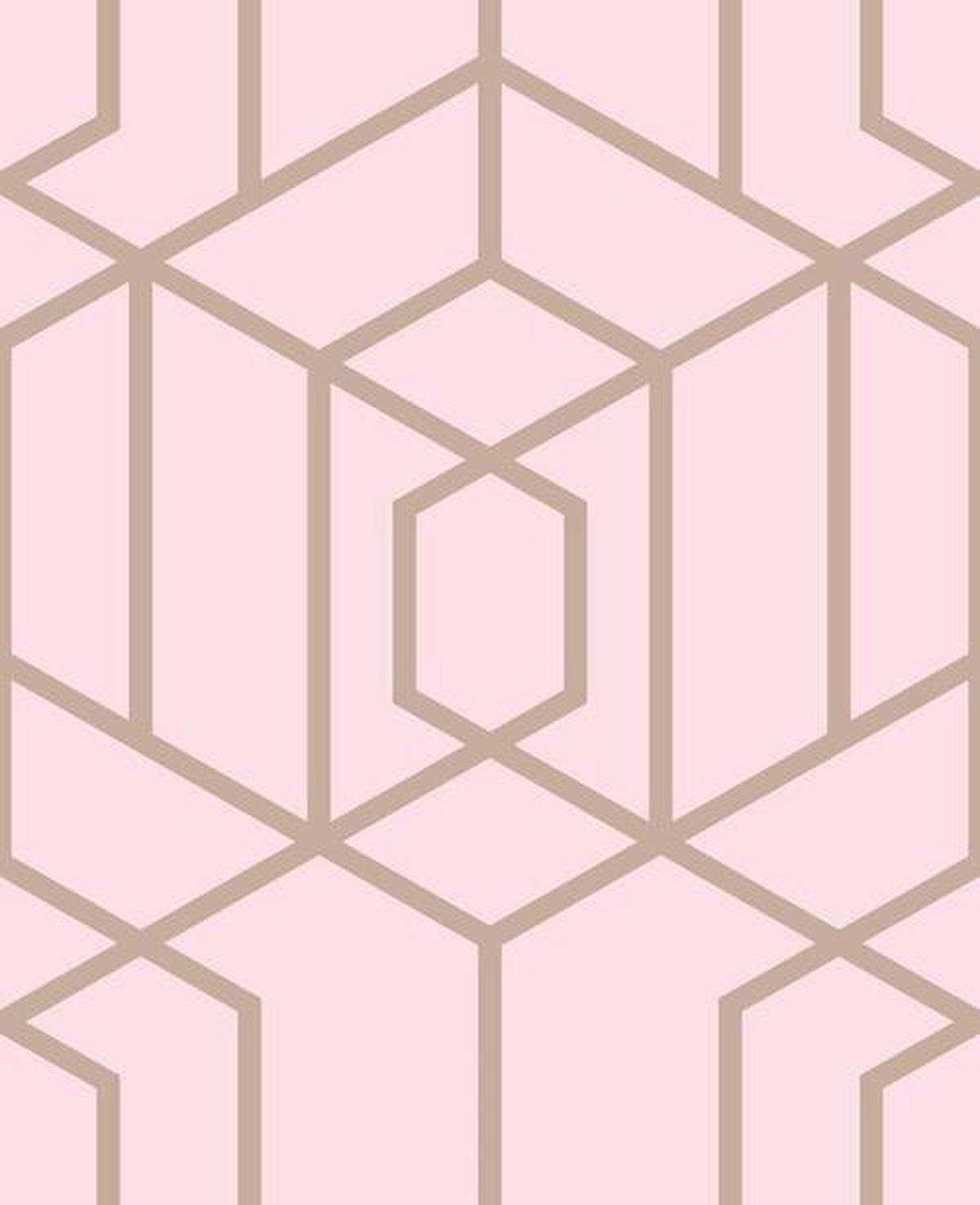 VLIESTAPETE  - Pink, Basics, Papier/Kunststoff (52/1000cm) - Xora