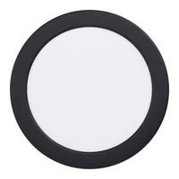 BODOVÉ LED SVETLO, 16,6 cm - čierna/biela, Basics, kov/plast (16,6cm) - Xora