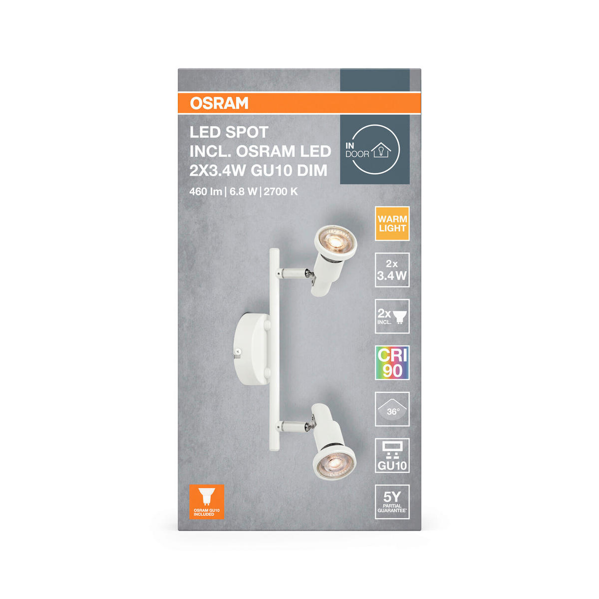 LED-STRAHLER 25,6/9 cm   - Basics (25,6/9cm) - Osram
