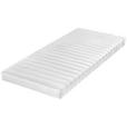 KOMFORTSCHAUMMATRATZE 100/200 cm Höhe ca. 13 cm  - Weiß, Basics, Textil (100/200cm) - Xora