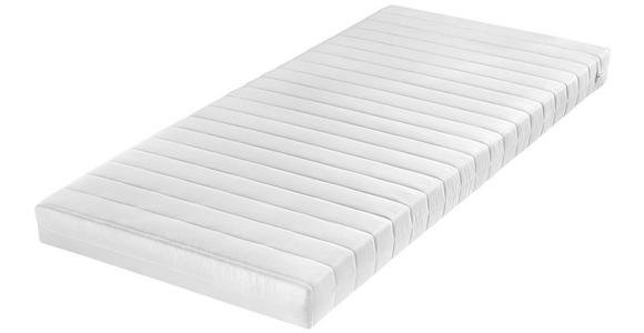 KOMFORTSCHAUMMATRATZE 100/200 cm Höhe ca. 13 cm  - Weiß, Basics, Textil (100/200cm) - Xora