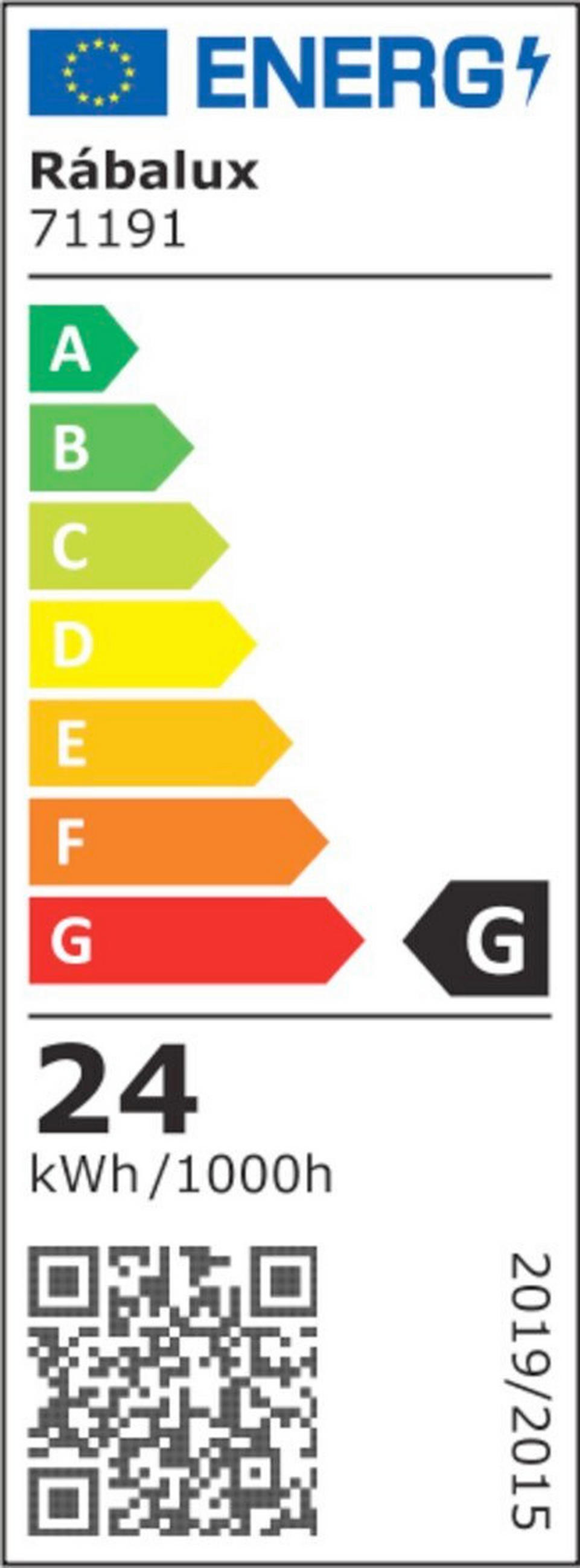 LED DEČJA PLAFONJERA HEDGY  - bela/višebojna, Dizajnerski, metal/plastika (37,5/5,5cm)