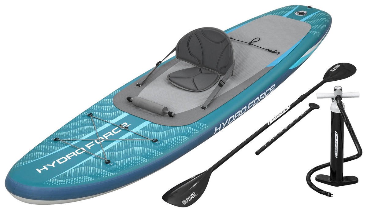 STAND-UP PADDLE BOARD 6532D AQUA DRIFTER  - Hellblau, KONVENTIONELL, Kunststoff/Metall (335/91,5/15cm) - Bestway