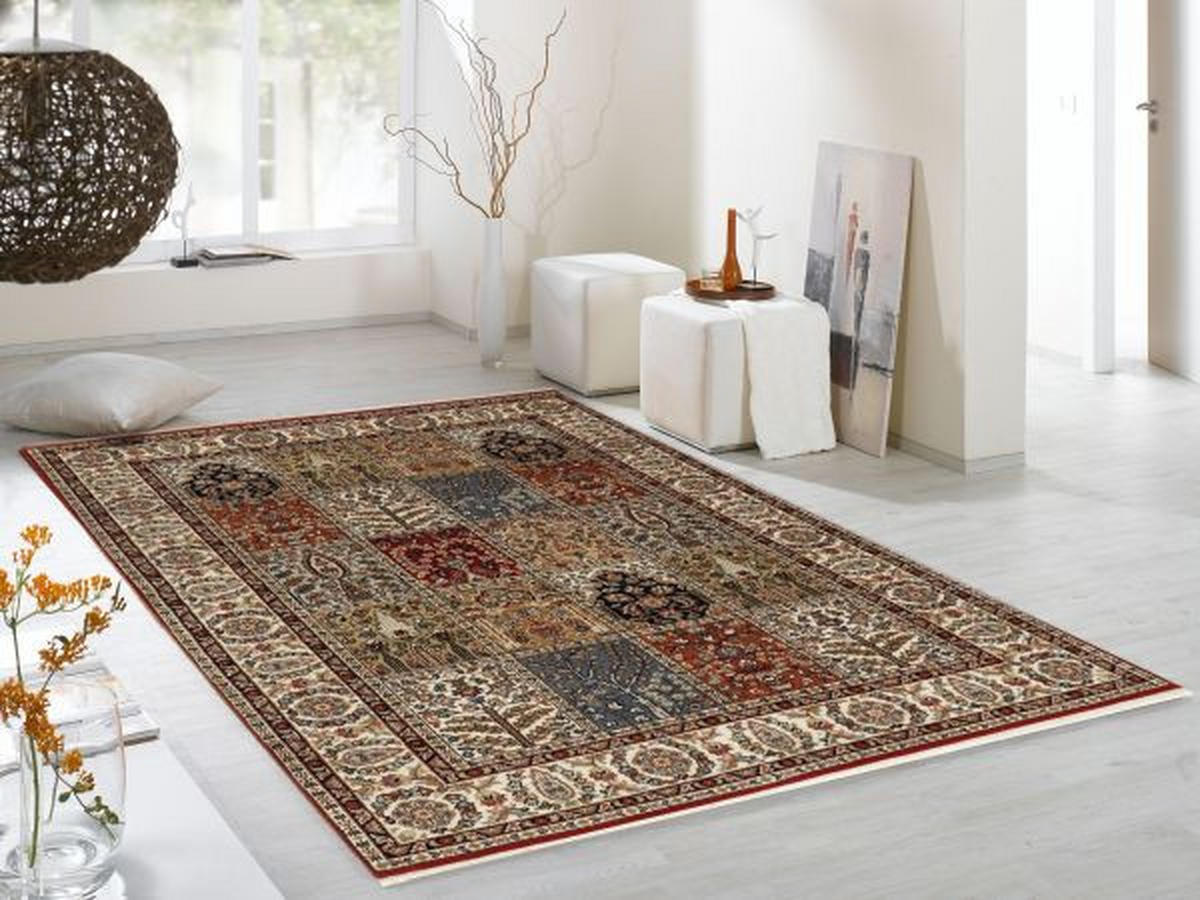 ORIENTTEPPICH 170/245 cm Sarang Bakhtyari Rot, Beige  - Beige/Rot, Basics, Textil (170/245cm) - Cazaris