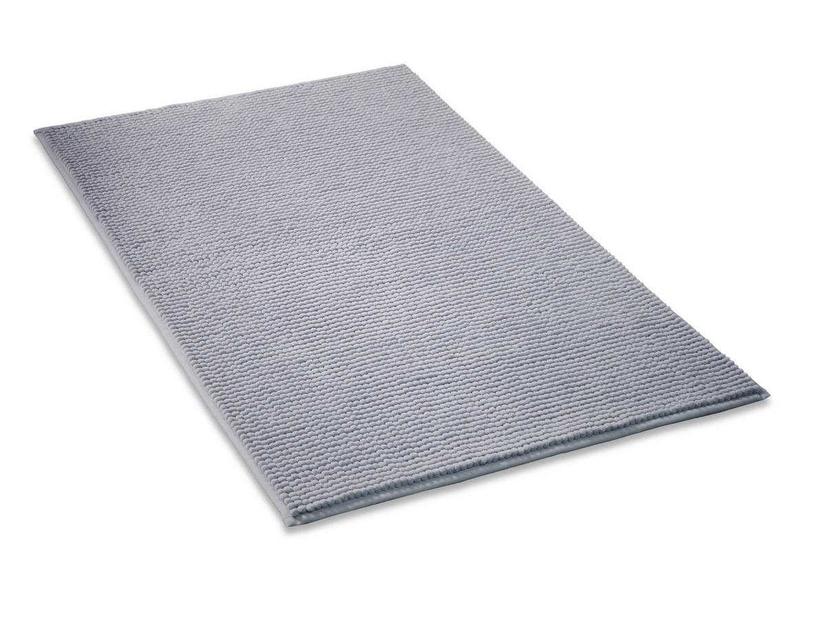 BADTEPPICH Hellgrau 60/100 cm  - Hellgrau, Basics, Kunststoff/Textil (60/100cm) - LOOKS by W.Joop