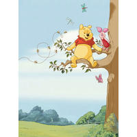 FOTOTAPETE Winnie Pooh  - Multicolor, Basics (184/254cm) - Xora