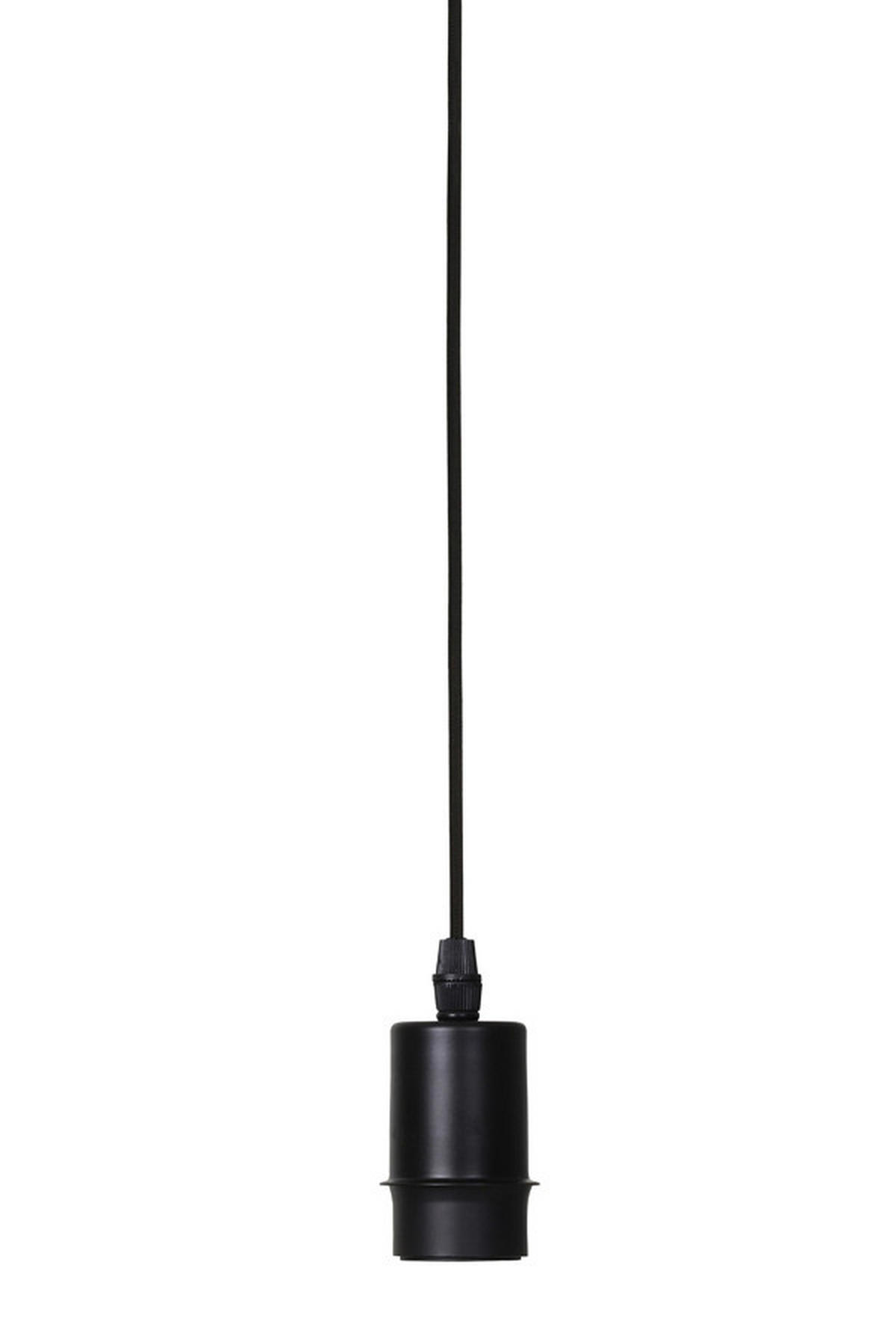 SCHNURPENDEL 120/10/2,5 cm   - Schwarz, Trend, Metall (120/10/2,5cm) - Light & Living