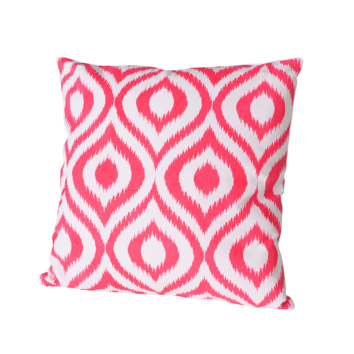 ZIERKISSEN    - Weiss/Pink, Basics, Textil (40/40/13cm)