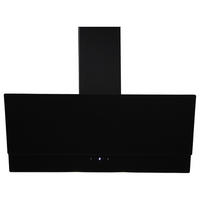 DUNSTABZUGSHAUBE CH66038-90SAM  - Schwarz, Trend, Glas/Metall (89,5/74,5-109,5/38,5cm) - Respekta