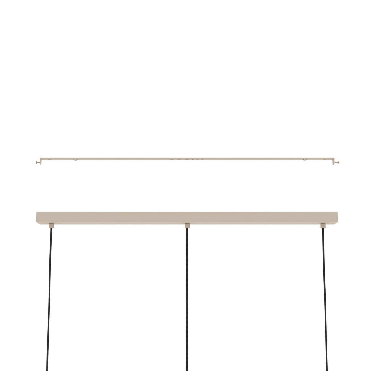 HÄNGELEUCHTE 91/21/150 cm  - Sandfarben, Design, Metall (91/21/150cm) - Eglo