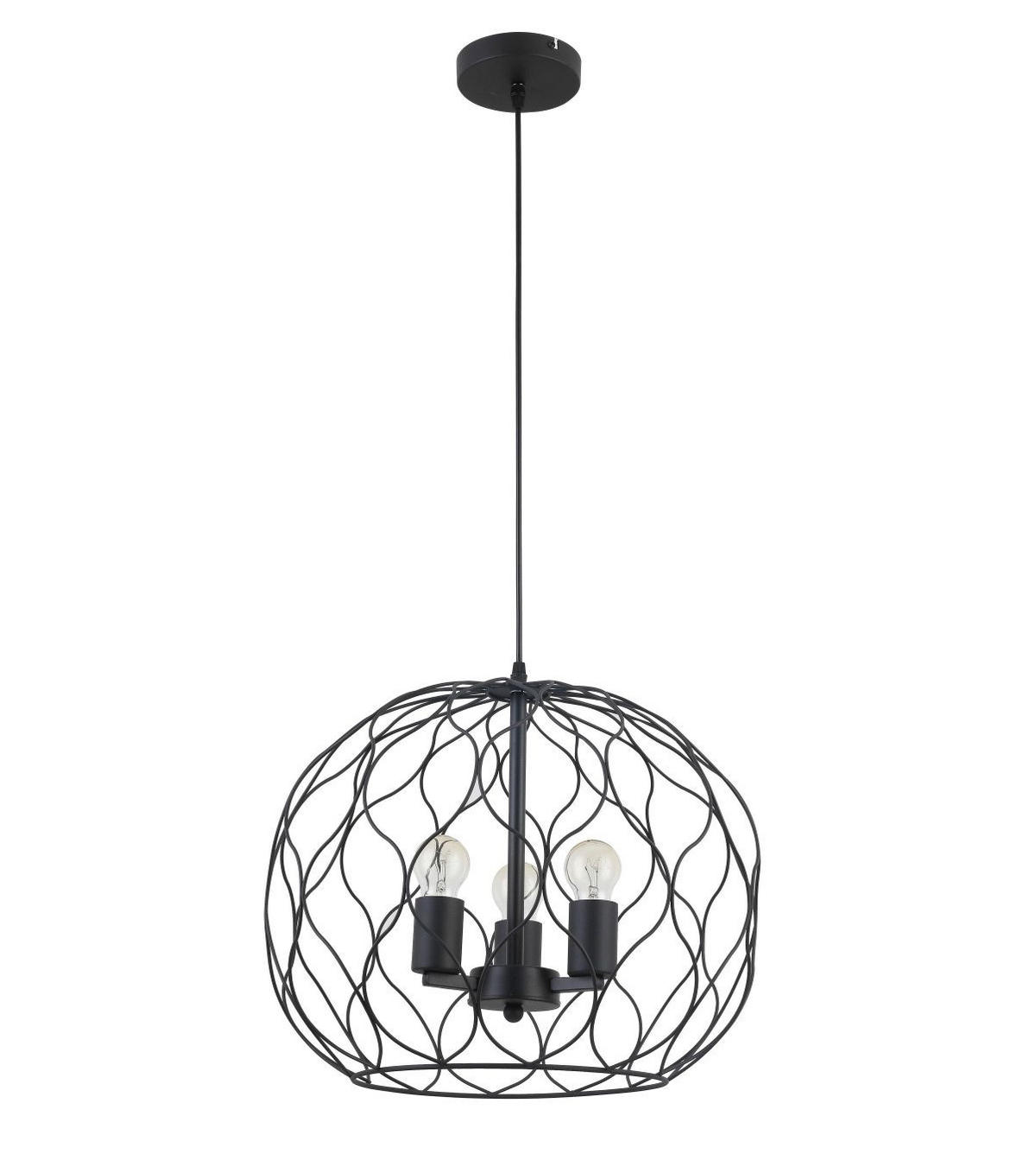 HÄNGELEUCHTE 45 cm  - Schwarz, Trend, Metall (45cm) - Marama