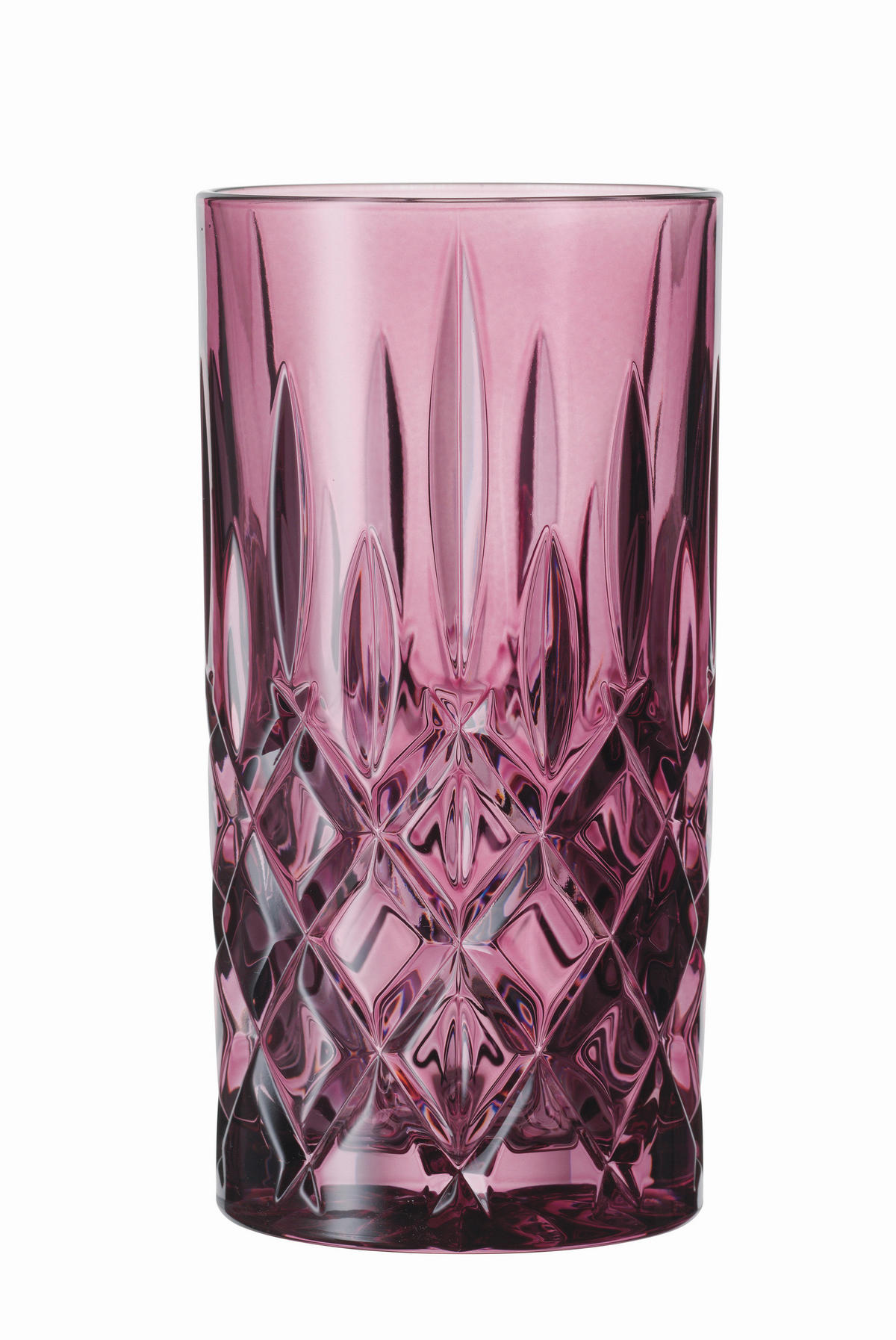 LONGDRINKGLAS Nachtmann 395 ml 2-teilig  - Beere, LIFESTYLE, Glas - Nachtmann