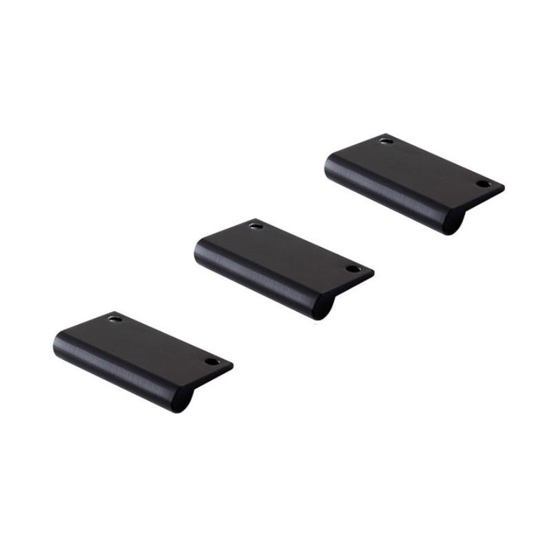 MÖBELGRIFF - Schwarz, Basics, Metall (4/0,7/2,3cm) - Sadena