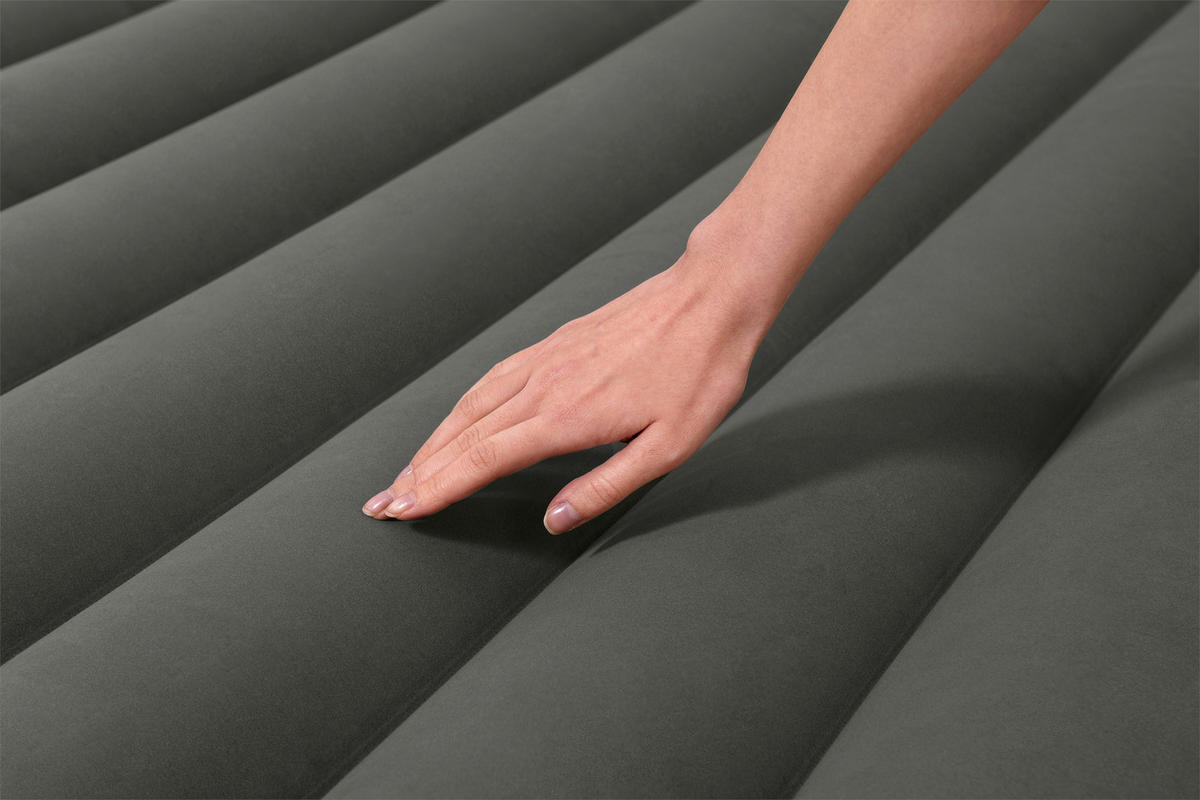 LUFTBETT TRITECH QUEEN 67930 Schwarz, Dunkelgrau  - Dunkelgrau/Schwarz, KONVENTIONELL, Kunststoff (203/152/30cm) - Bestway