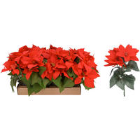 DEKORAČNÍ KVĚTINA 25 cm - vícebarevná, Basics, plast (25cm)