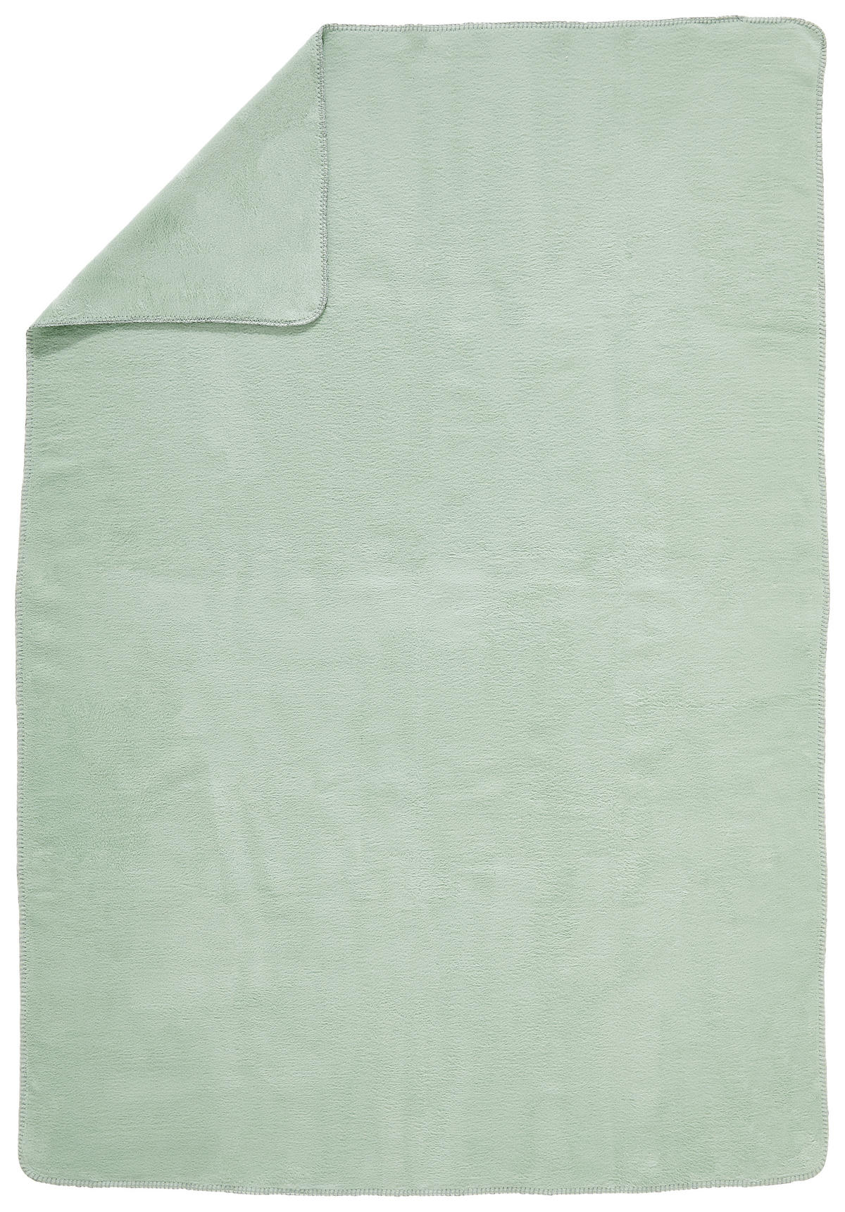 WOHNDECKE 150/200 cm  - Hellgrün, Basics, Textil (150/200cm) - Bio:Vio