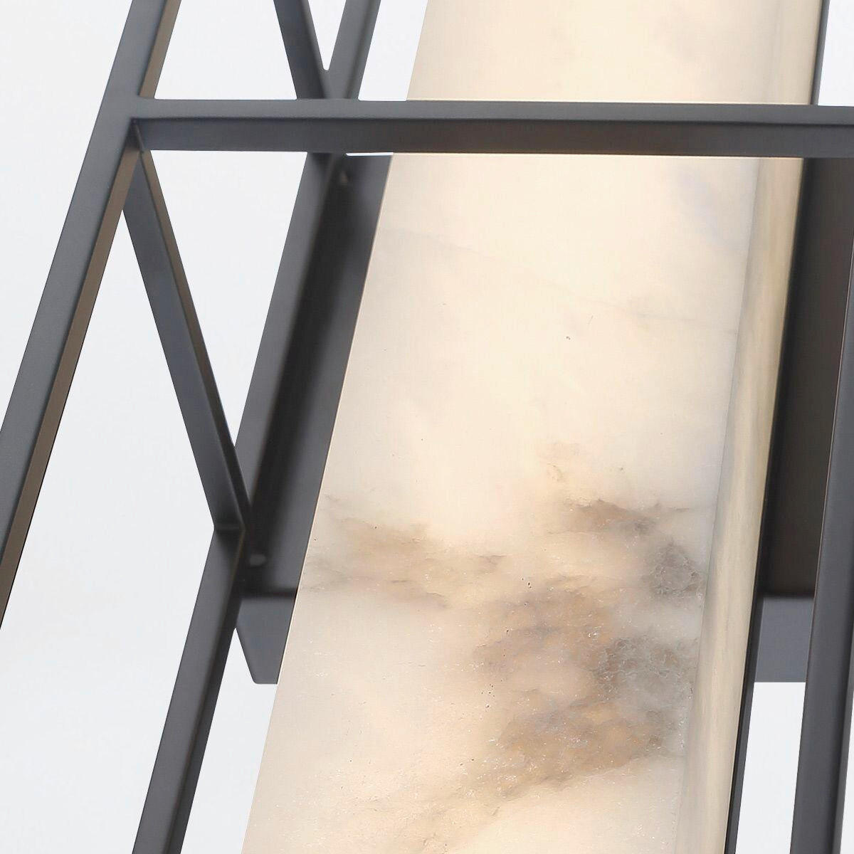 LED-WANDLEUCHTE    - Schwarz, KONVENTIONELL, Glas/Metall (61/12,7/11,5cm) - Elstead Lighting