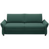 SCHLAFSOFA in Textil Waldgrün  - Waldgrün/Schwarz, Konventionell, Kunststoff/Textil (198/82/106cm) - Ti'me