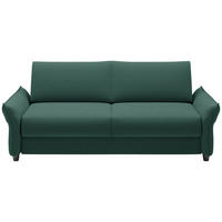 SCHLAFSOFA in Textil Waldgrün  - Waldgrün/Schwarz, Konventionell, Kunststoff/Textil (198/82/106cm) - Ti'me