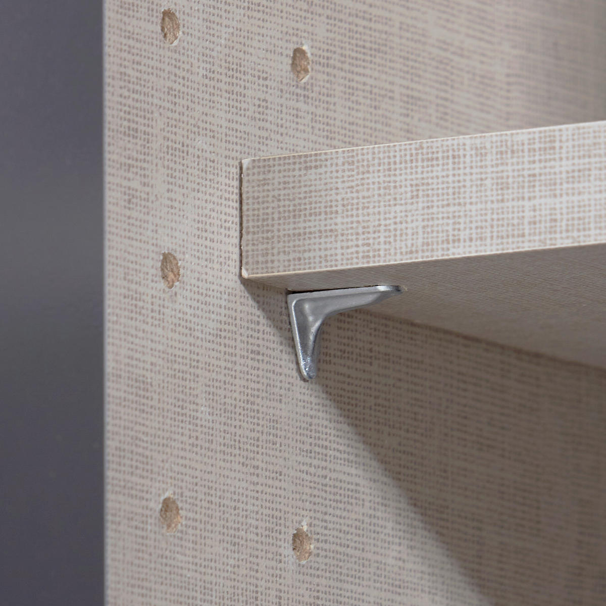 KLEIDERSCHRANK in Dunkelgrau, Eiche Artisan  - Dunkelgrau/Silberfarben, Design, Holzwerkstoff/Kunststoff (181/197/54cm) - Carryhome