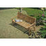GARTENBANK Teakholz Edelstahl - Edelstahlfarben/Teakfarben, LIFESTYLE, Holz/Metall (160/90/68cm) - Zebra Süd