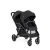 GESCHWISTERWAGEN EVALITE DUO  - Schwarz, Basics, Textil/Metall (56/101,5/104cm) - Joie