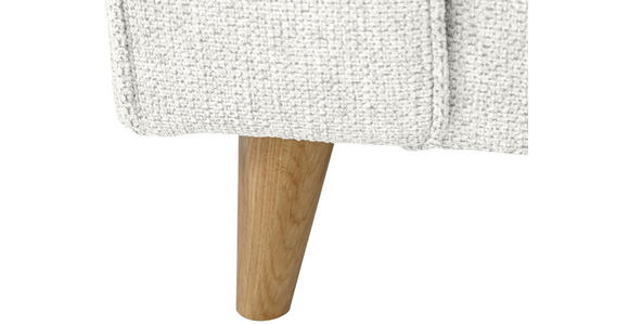 ECKSOFA in Flachgewebe Naturfarben  - Eichefarben/Naturfarben, KONVENTIONELL, Holz/Textil (265/159cm) - Carryhome