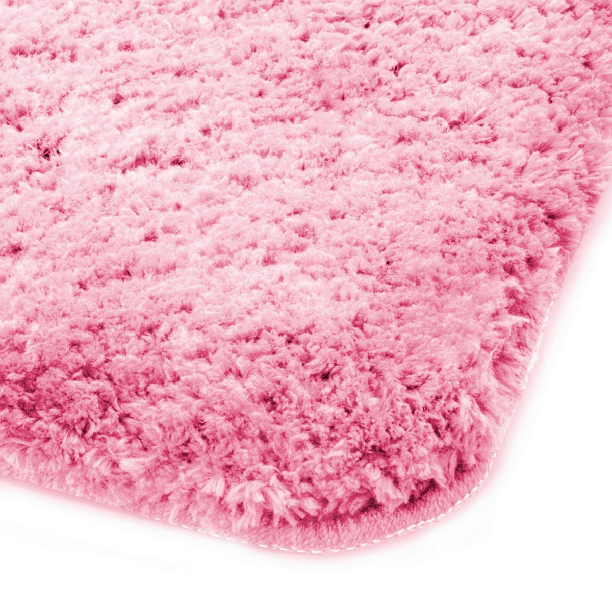 BADEMATTE SKY Rosa 95 cm  - Rosa, Basics, Kunststoff/Textil (95cm) - Floordirekt