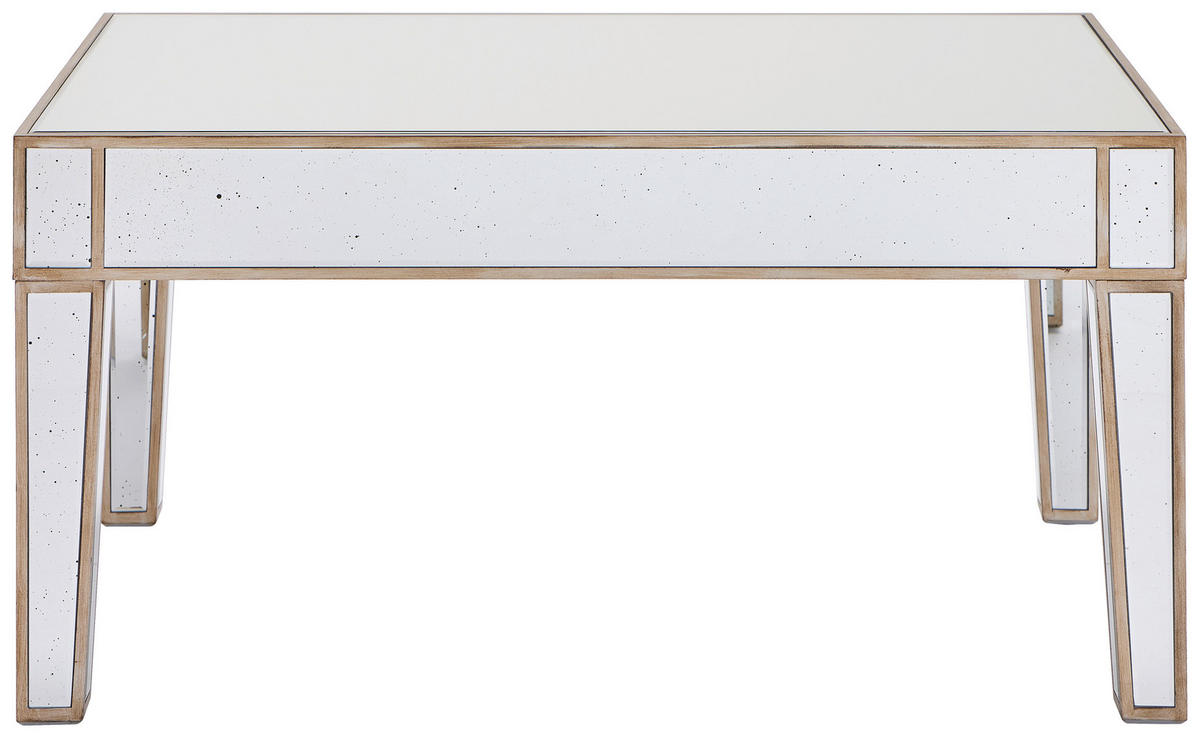 COUCHTISCH Spiegelglas rechteckig Klar  - Klar, Design, Glas/Holzwerkstoff (90/45/60cm) - MID.YOU