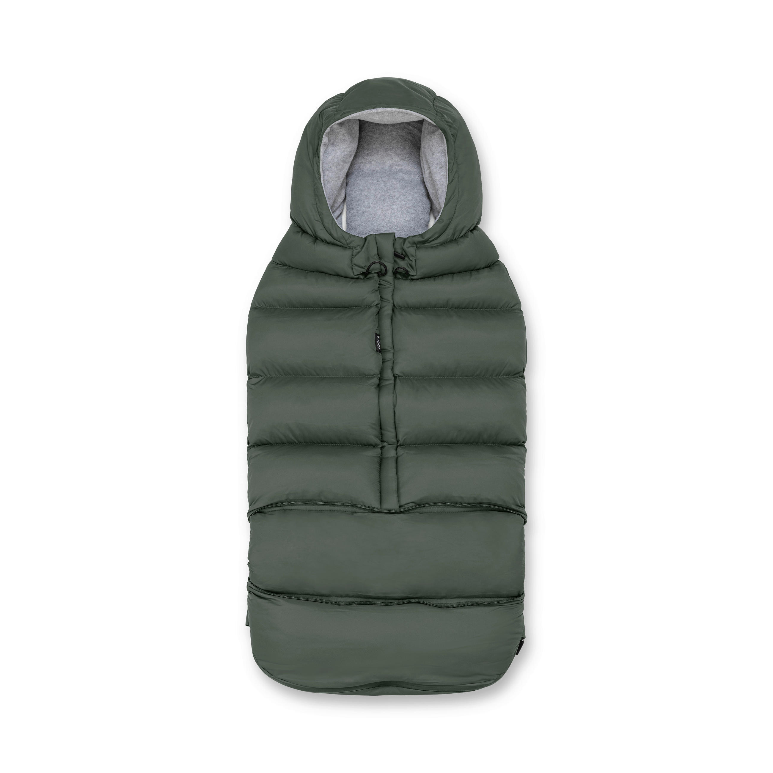 FUßSACK Thermo Fußsack  - Dunkelgrün, Basics, Textil (100/43/10cm) - Joolz