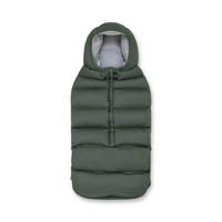 FUßSACK Thermo Fußsack  - Dunkelgrün, Basics, Textil (100/43/10cm) - Joolz