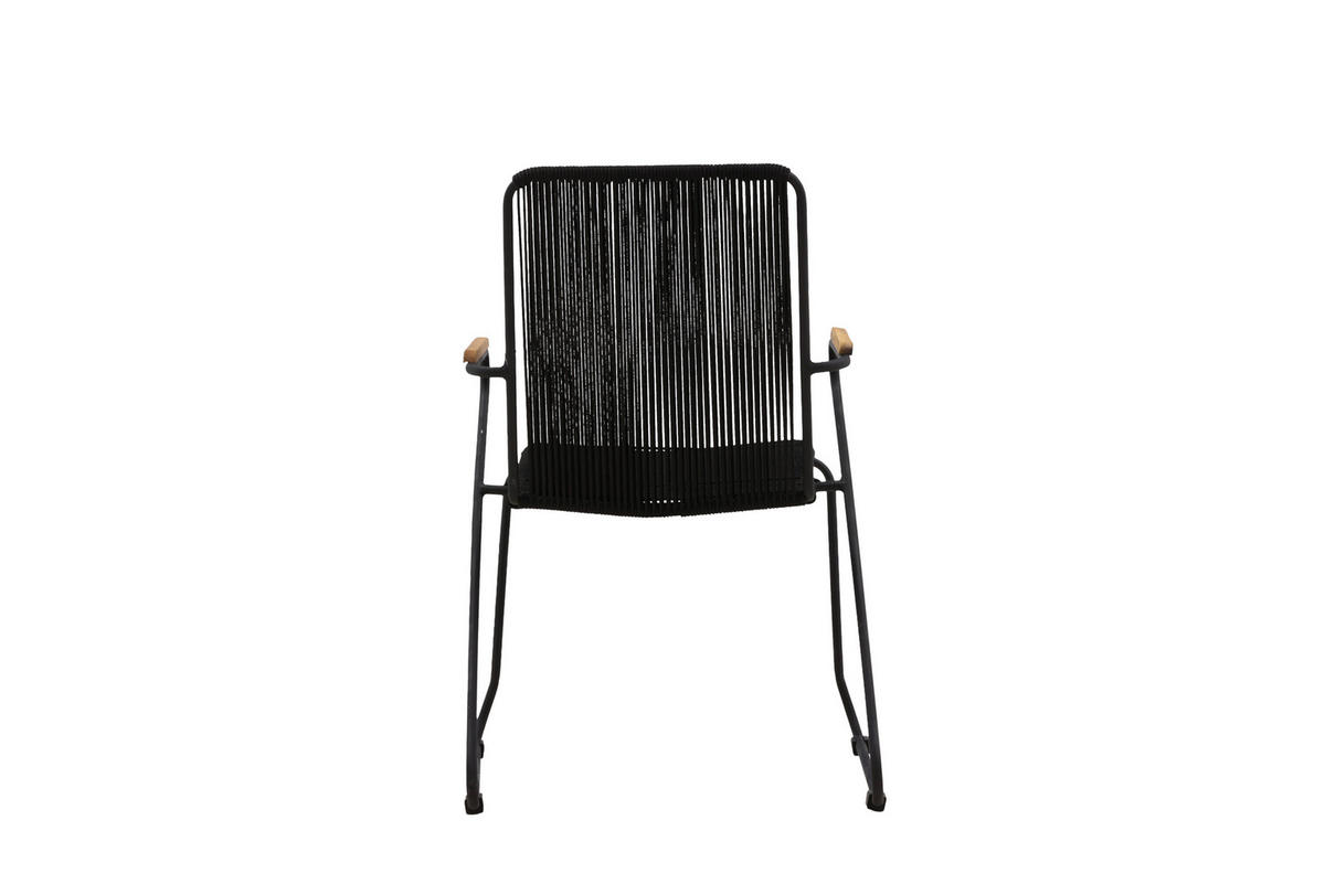 TRÄDGÅRDSSTOL i metall svart  - svart, Klassisk, metall (55/82/51cm) - Gardenson