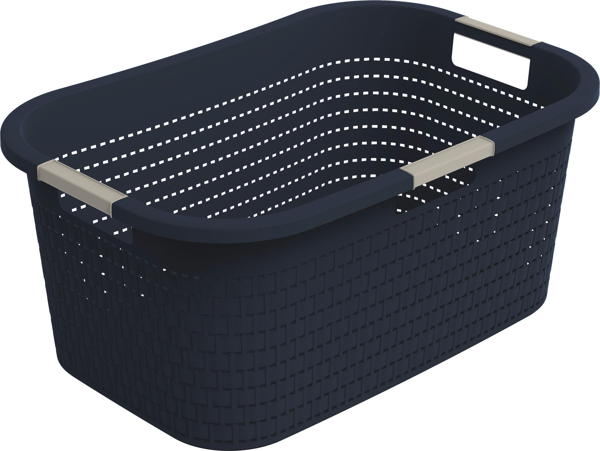 XXXL NÁDOBA NA BIELIZEŇ, tmavomodrá