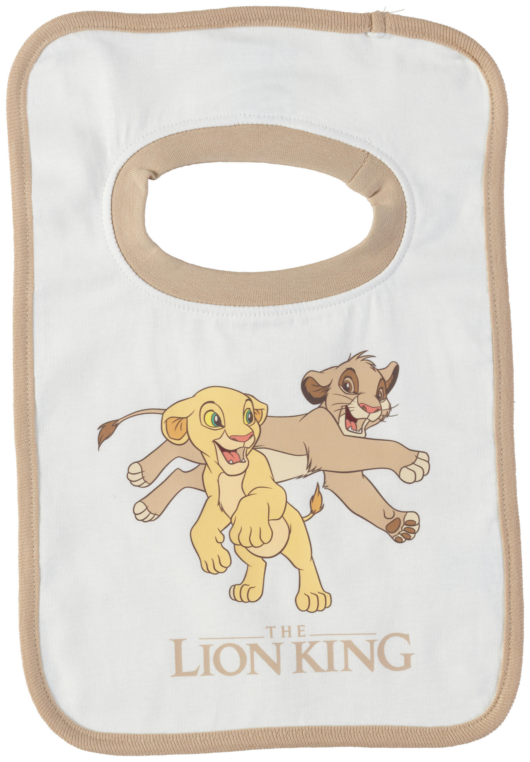LÄTZCHEN König der Löwen  - Weiß, Trend, Textil (30/30cm) - Disney