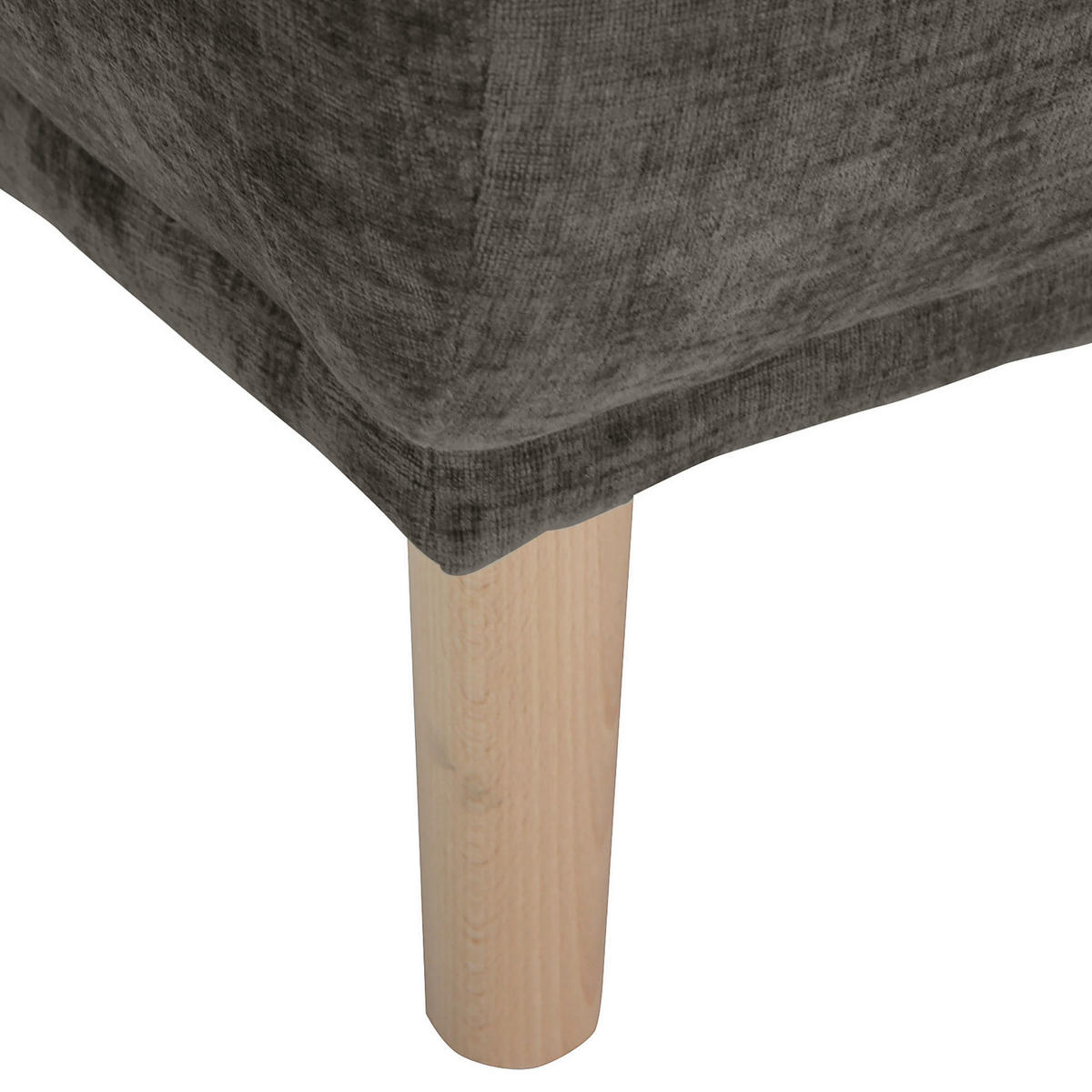 PALL i textil mörkgrå  - mörkgrå, Klassisk, trä/textil (88/49/62cm) - Livetastic