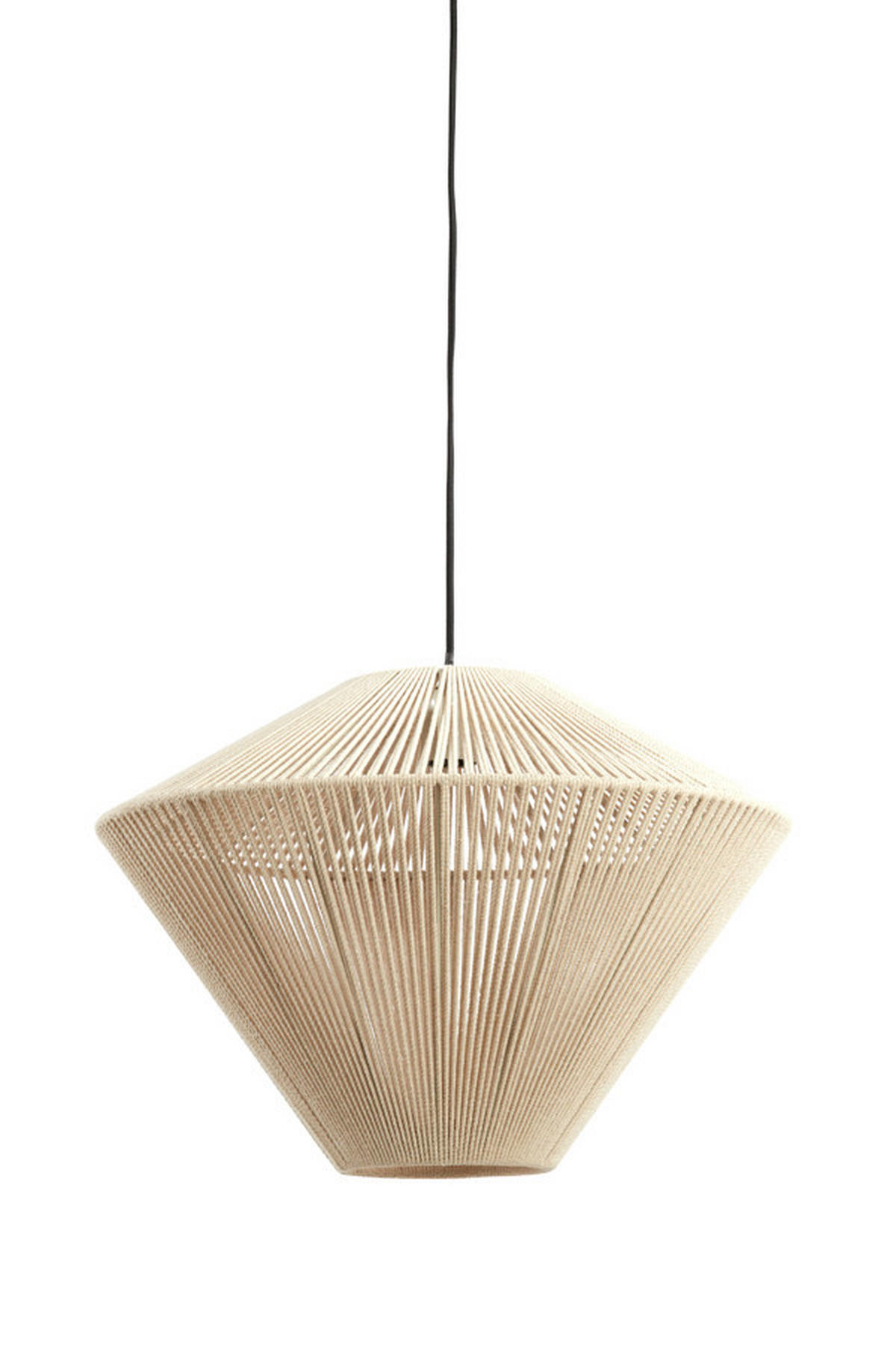 HÄNGELEUCHTE Felida 56/43/43 cm   - Creme, Basics, Textil/Metall (56/43/43cm) - Light & Living