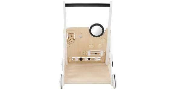 LAUFLERNWAGEN TRY ME - Schwarz/Naturfarben, Trend, Holz/Holzwerkstoff (35,9/42,1/54,3cm) - My Baby Lou