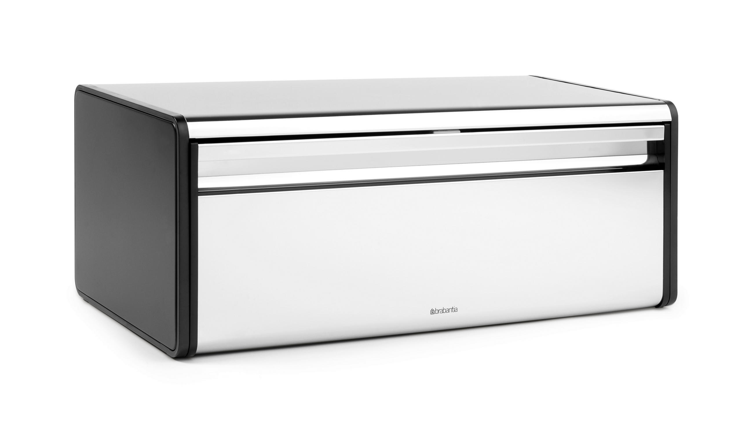 BROTKASTEN 46,5/18,7/25 cm  - Edelstahlfarben, Basics, Metall (46,5/18,7/25cm) - Brabantia