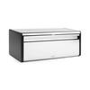 BROTKASTEN 46,5/18,7/25 cm  - Edelstahlfarben, Basics, Metall (46,5/18,7/25cm) - Brabantia