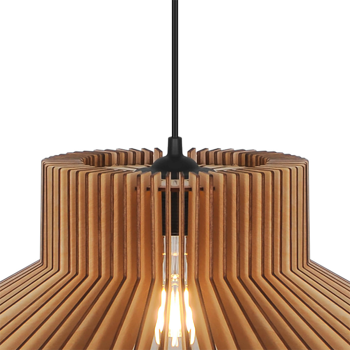 HÄNGELEUCHTE 50/25 cm   - Naturfarben, Trend, Holz (50/25cm) - Nordlux