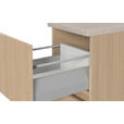 UNTERSCHRANK 30/80/35 cm   - Sandfarben/Eichefarben, KONVENTIONELL, Holzwerkstoff/Kunststoff (30/80/35cm) - Xora