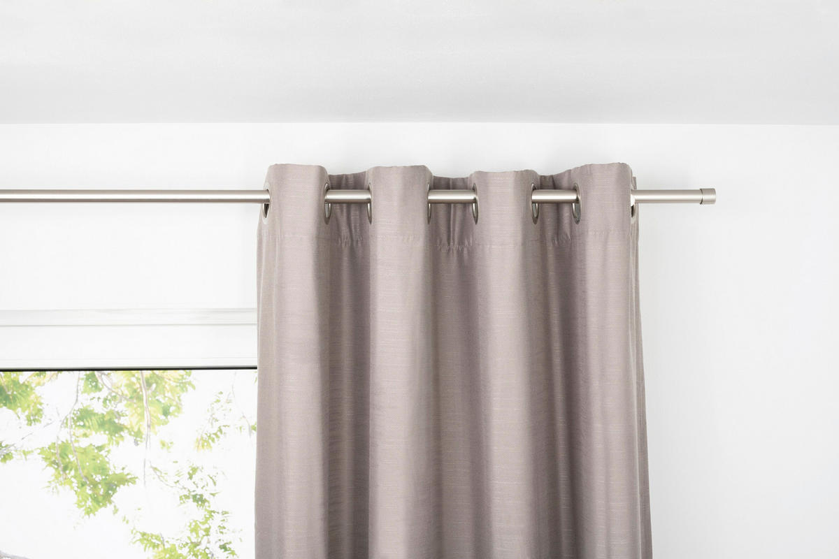 ÖSENSCHAL halbtransparent 135/245 cm   - Grau, Basics, Textil (135/245cm)