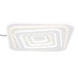 LED-DECKENLEUCHTE 53/53/5,5 cm   - Weiß, Design, Kunststoff/Metall (53/53/5,5cm) - Novel