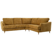 SOFFA i flatväv senapsgul  - senapsgul/naturfärgad, Klassisk, metall/trä (X/Xcm) - Welnova