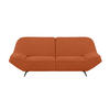 3-SITZER-SOFA in Chenille Rostfarben  - couleur rouille, Design, textile (223/87/96cm) - MID.YOU