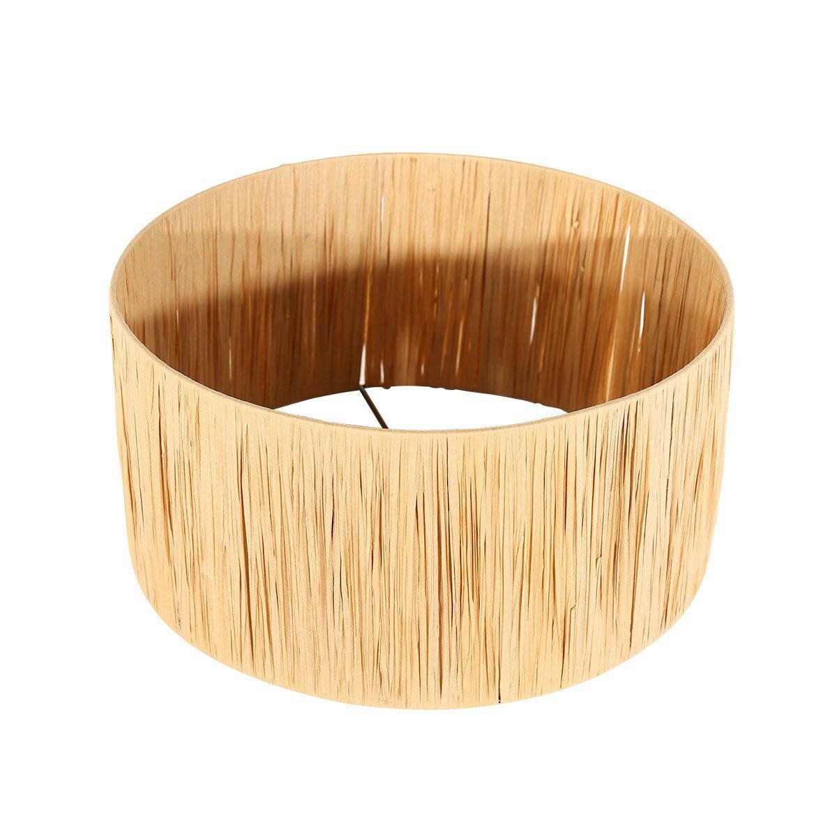 STEHLEUCHTE - Beige/Eiche grau, Trend, Naturmaterialien/Holz (75/170/75cm)